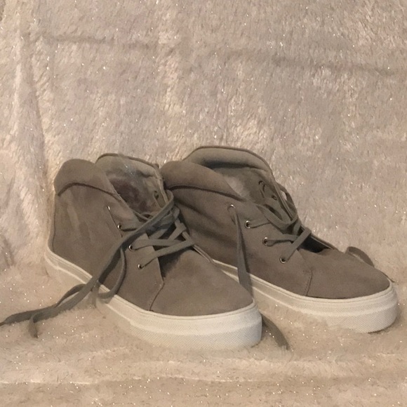 MIA Shoes - Mia grey high tops